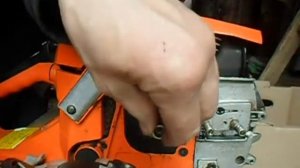 Заклинивание цепи на бензопиле.Часть 2,3.