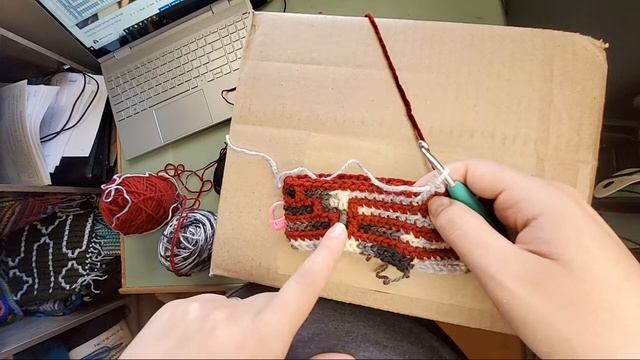 Overlay Mosaic Crochet Live Pouch Pattern, No Ends! смотреть онлайн