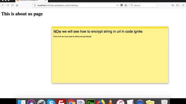 how to encrypt and decrypt url in CodeIgniter смотреть онлайн