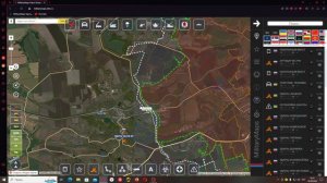 Обзор карты боевых действий Militarymaps Война на Украине за 19 августа 2024 год.