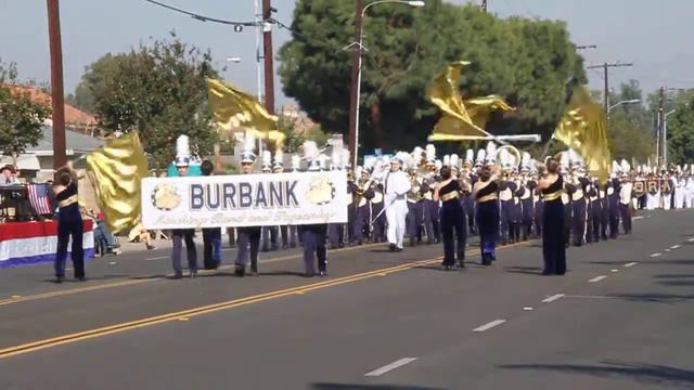 BHS Marching Band & Color Guard La Palma Parade 2013 смотреть онлайн