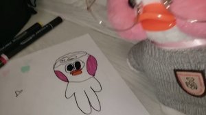 #lalafanfan распаковка посылки для утки #лалафанфан утя рисует утку duck draw lalafanfan unboxing
