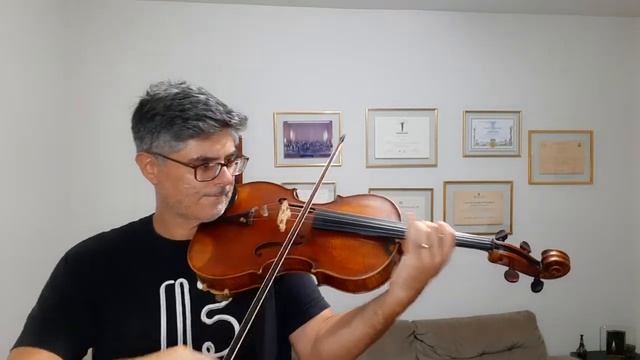 Delibes - Coppélia - Ato III n.7 "La Paix" Viola solo смотреть онлайн