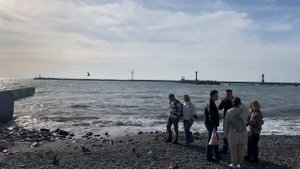 Веселый легкий шторм в Сочи 11 декабря