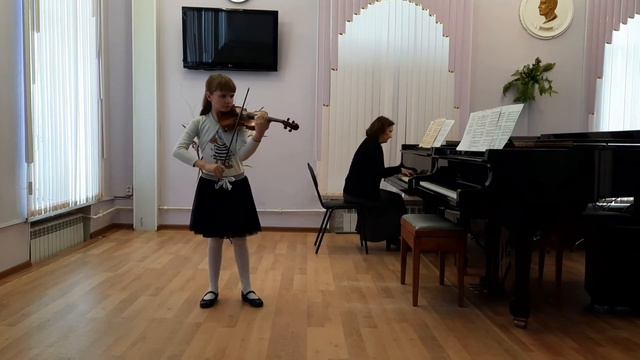 "Романс" Т. Попатенко, Киселева Ангелина (11 лет) ДМШ N°2 г.Барнаула смотреть онлайн