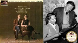 Beethoven: Violin Sonata No 10 - Yehudi Menuhin, violin; Hephzibah Menuhin, piano (Recorded: 1961)