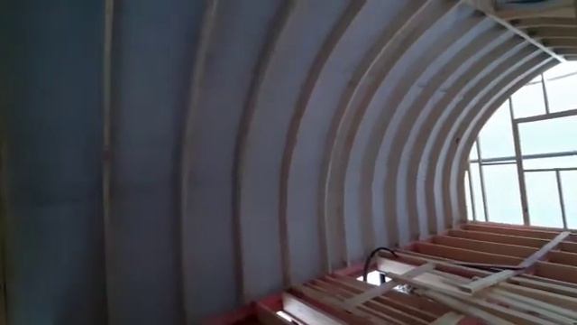 Конструкция наших арочных бань и домов викинг изнутри смотреть онлайн