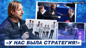 Евгения Плющенко - интервью о победе в прыжковом турнире / Зима в Подмосковье 2022
