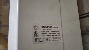 Потекла газовая колонка Vektor Ремонт штока водяного узла Замена терморезистора