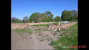 Ангар,склад для зерна своїми руками частина 1