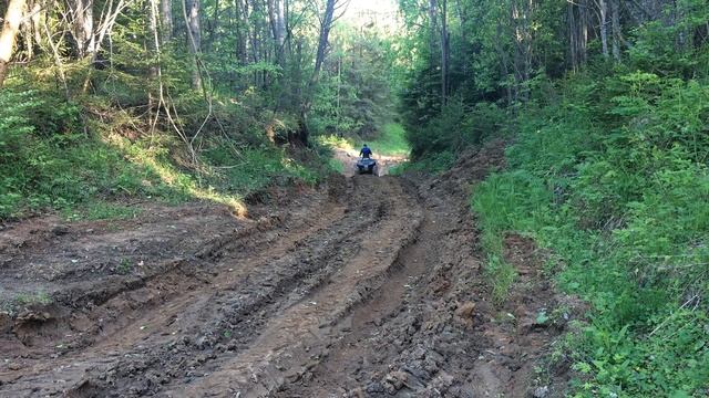 Квадроцикл Туйжуг. Обзор и небольшие ходовые испытания. смотреть онлайн