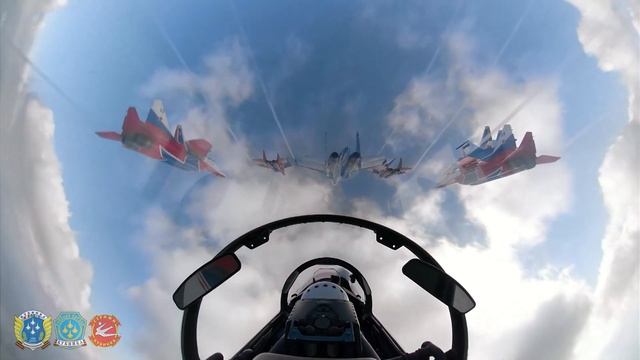 Групповая "бочка" и "петля Нестерова" смотреть онлайн