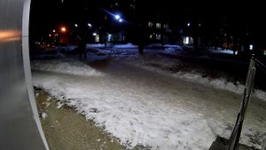 Скандинавская ходьба с эндопротезом зимой, после замены правого тазобедренного сустава. 2018г