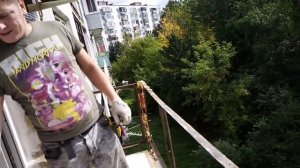 Остекление балконов #остекления#обшивка болкона #обшивка порапет #утипленя # холодный остекление (1