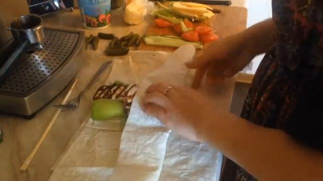 Видеорецепт. ПП-шаурма