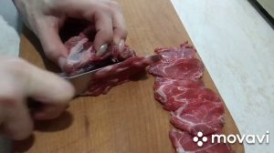 ЛАЙФХАК МЯСО НАРЕЗКА КАК ЧИПСЫ