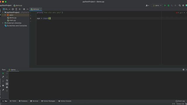 Python - Types of Errors - Syntax Runtime Logical Type Name Value and Indentation Error