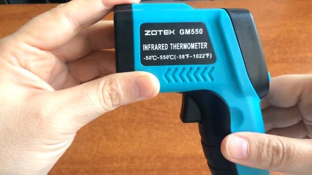 инфракрасный термометр пирометр  ZOTEK GM550