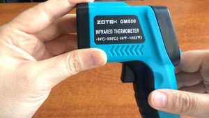 инфракрасный термометр пирометр  ZOTEK GM550