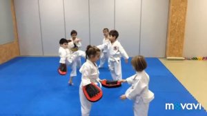 Тренировка детской группы 4,5 - 6 лет. Каратэ клуб «Меридиан»