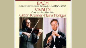 Bach BWV.1060 Concerto in C Minor - Gidon Kremer, Heinz Holliger, ASMF 1983