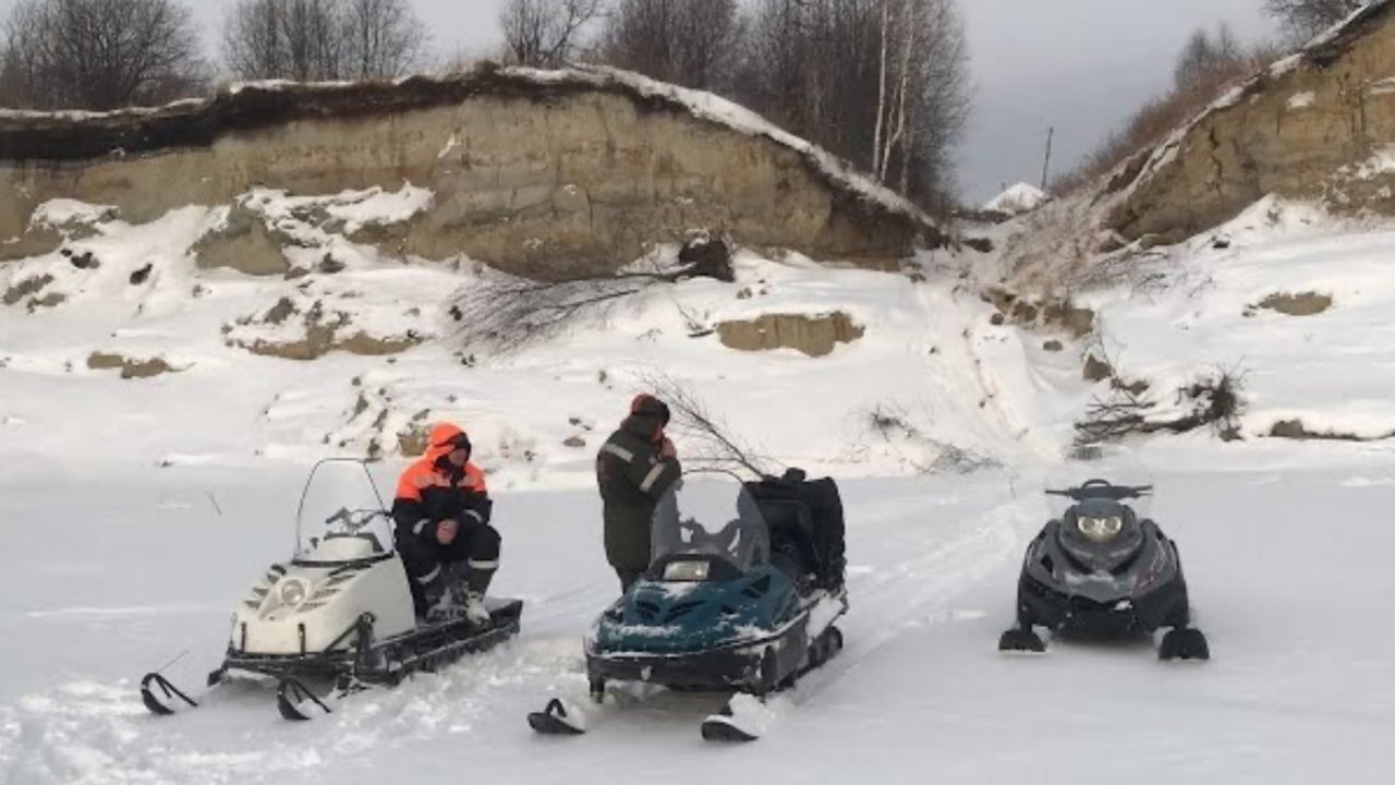 Российские снегоходы.