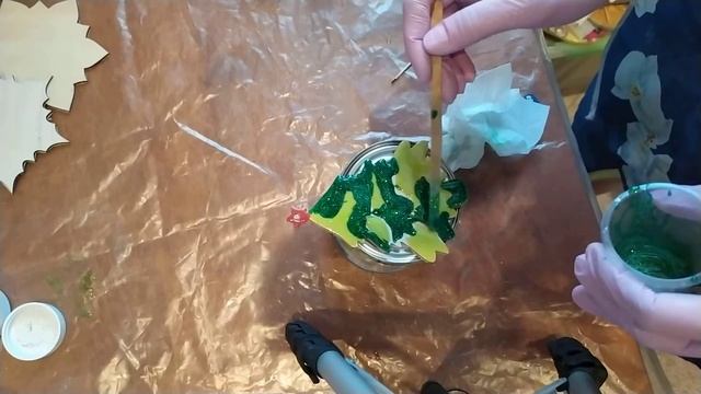Елочные игрушки из эпоксидной смолы