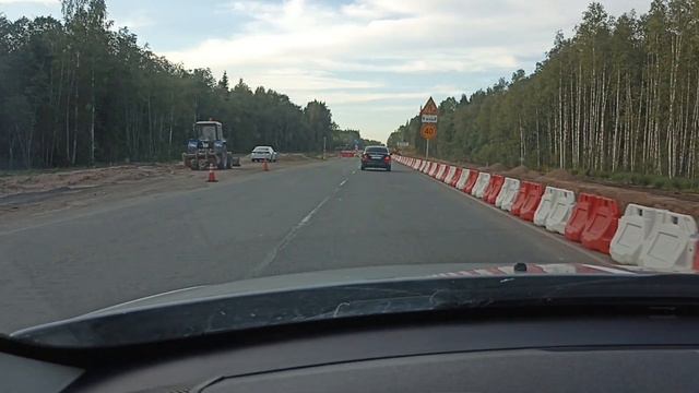 Причина пробки на киевском шоссе от Мшинской до Сорочкино.