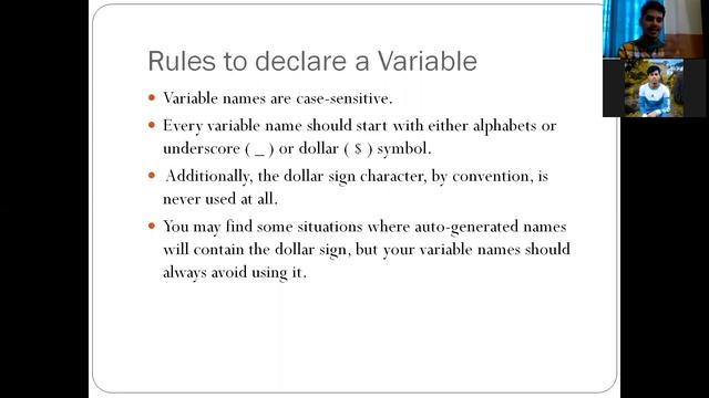 Java - 7 | Variables in Java | Rules for declaring the variables  | Java Variable Assignment