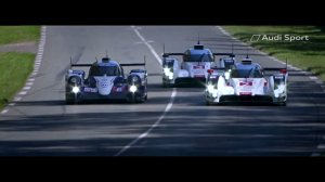 FIA WEC 24h le Mans - лучшие моменты от Audi