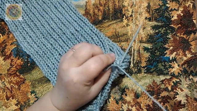 Элегантный мужской снуд в 2 оборота смотреть онлайн