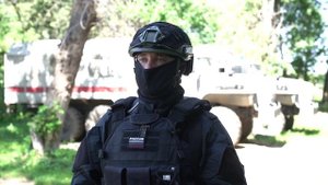 Бойцы-высотники спецподразделения Росгвардии