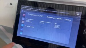 Configuração de ip na Xerox Altalink C8030 C8035 C8045 C8055 C8070. Xerox ip configuration