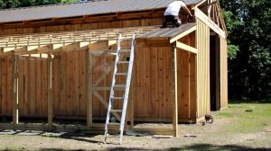 How to build a Chicken Coop. The Finish!!