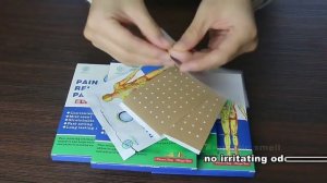 Обезболивающий китайский пластырь Pain relieving patch Kongdy
