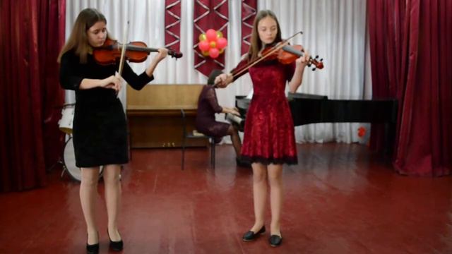 Лиман Віталіна 11р Циганюк Альона 11р На вулиці скрипка грає обр Ю. Павленко