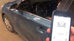 StartFone2 на Toyota Auris 2016 ключ