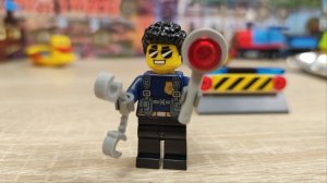 Обзор Лего человечков: Полицейский Дюк Детэйн