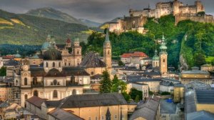 Исторический центр города Зальцбург. Всемирное наследие ЮНЕСКО.