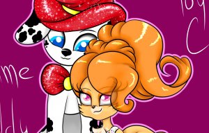 Marshall x Skye (Funtime Freddy x Toy Chica | PAW Patrol x FNaF) ?