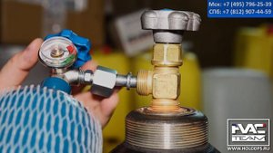 Переходник для заправки баллонов с кислородом от китайских сварочных постов