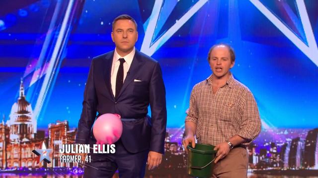 Farmer Julian Ellis turns David Walliams into a cow | Auditions Week 1 | Britain’s Got Talent 2018 смотреть онлайн