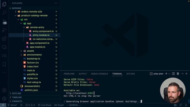 Speed up your Angular serve and build times with Module Federation and Nx смотреть онлайн