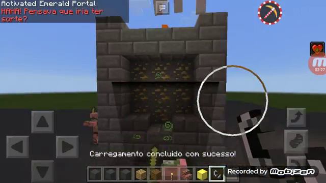 Портал из блоков руды смотреть онлайн