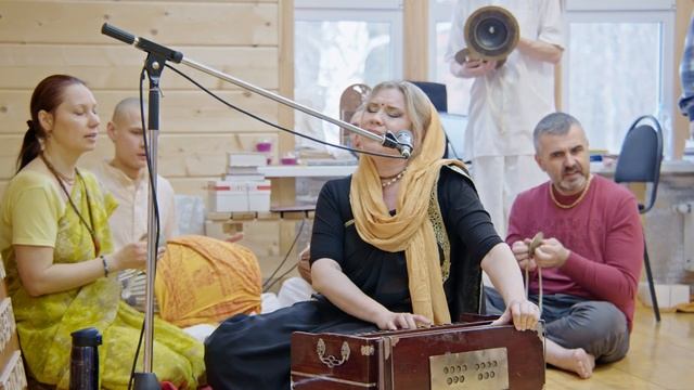 Нрисимхи деви даси, Гаура-арати и Киртан, 2023, 22 января, Праздник Санкиртаны, Ижевск