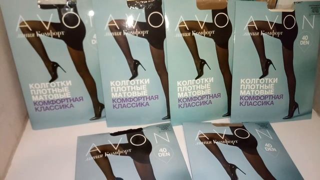 Avon колготки 40 Den, в черном и бронзовом цвете смотреть онлайн