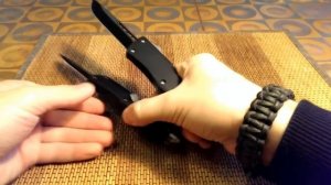 Нож Microtech Combat troodon - китайская копия!!!   (сравнение поколений)