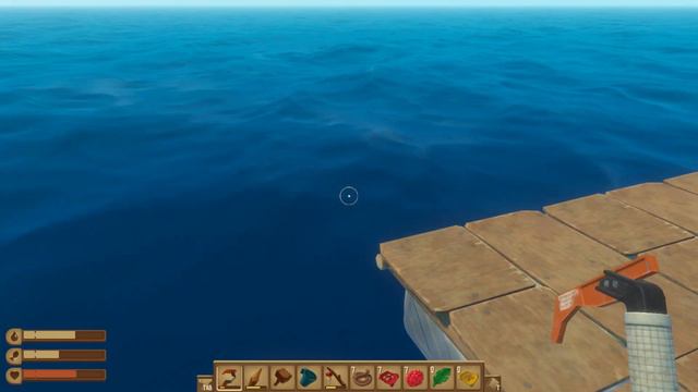 СТРОИМ ПЛОТ В ИГРЕ RAFT | Часть 2