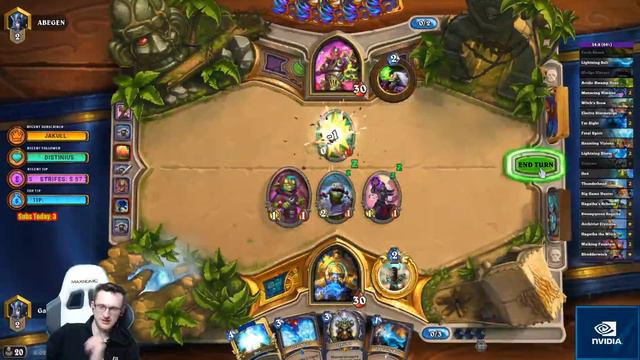 Best Elemental Control Version | Rise of Shadows | Hearthstone смотреть онлайн