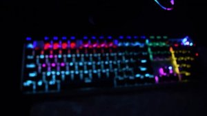 AULA KEYBOARD F2066..LED ARGB MURAHH!! QUICK UNBOXING N REVIEW (Cheapest Mechanical Blue Switch)